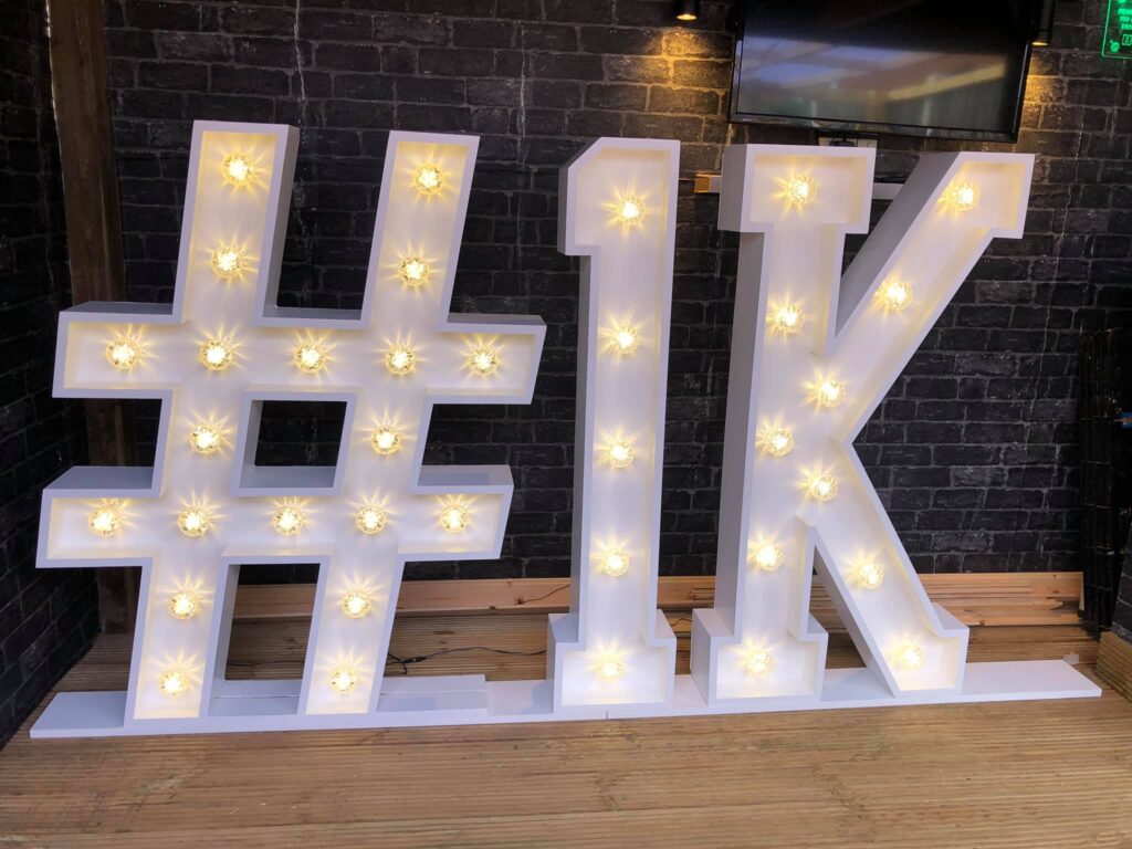 Light Up Letters Light My Hire